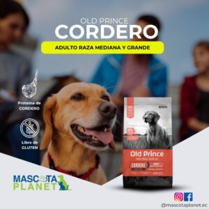 OLD PRINCE CORDERO ADULTO RAZA MEDIANA Y GRANDE