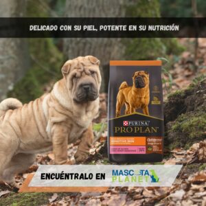 PRO PLAN SENSITIVE SKIN RAZA MEDIANA Y GRANDE (Salmón)