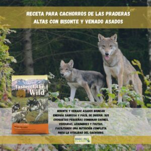 Taste of the wild High Prairie Cachorro, Todas las razas, Bisonte y Venado