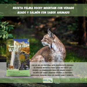 Taste of The Wild Rocky Mountain (Venado Asado y Salmón Ahumado)