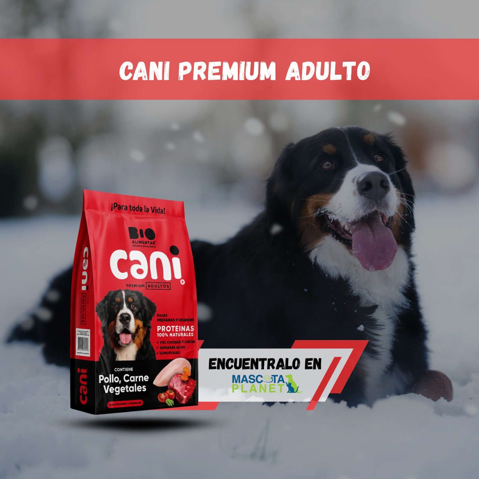 CANI PREMIUM ADULTO RAZA MEDIANA Y GRANDE