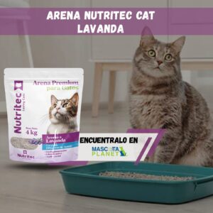 Arena Nutritec Cat Lavanda o manzana (Aglomerante)