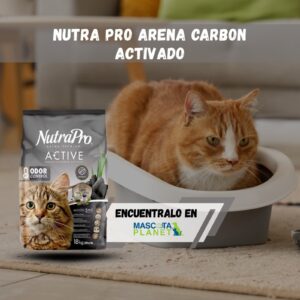 Arena Nutra Pro Para Gatos Carbón Activado