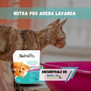 Arena Nutra Pro Para Gatos Lavanda