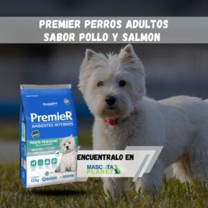 PREMIER PERROS ADULTOS TALLA PEQUEÑA POLLO Y SALMON