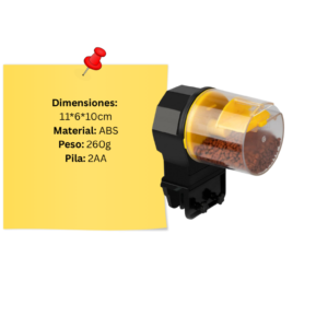Alimentador Automático de peces 12/24H